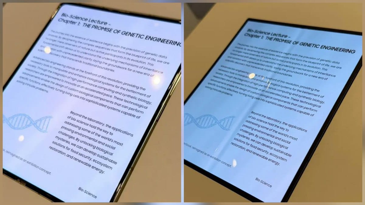 三星在 CES 2026 展示无折痕可折叠屏幕，或用于 iPhone Fold