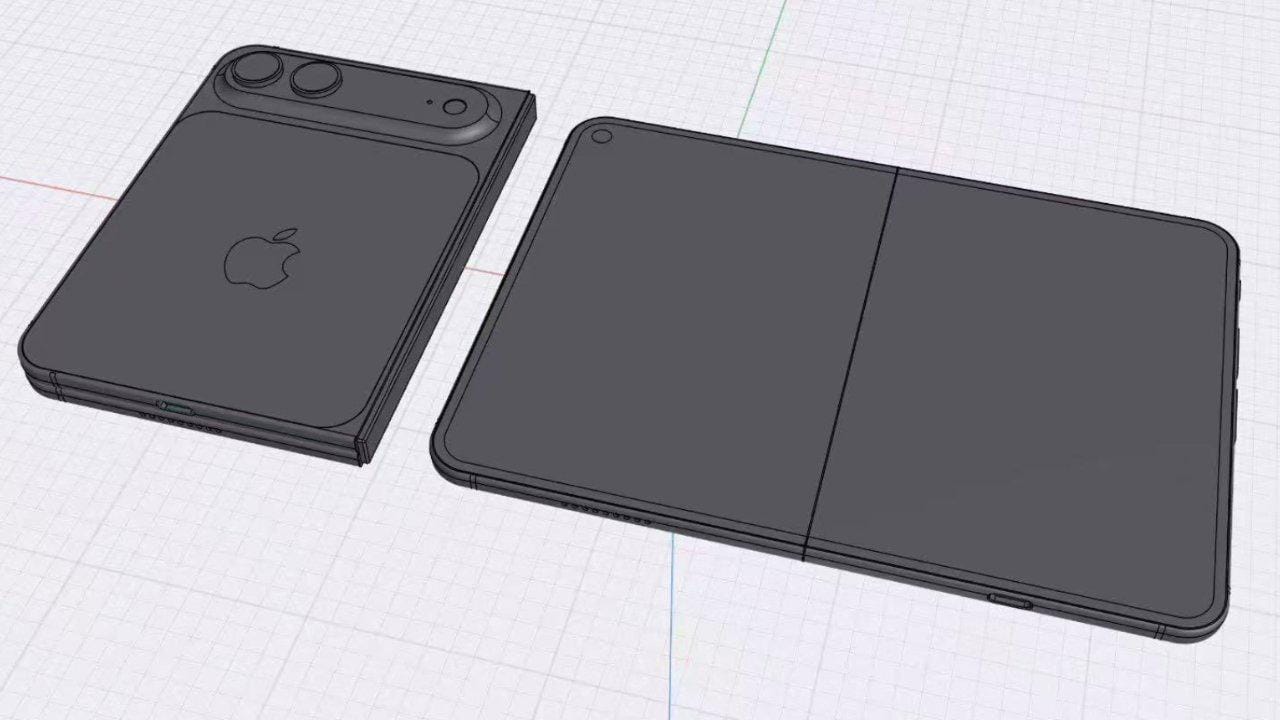 折叠屏 iPhone 外形疑似首次完整曝光