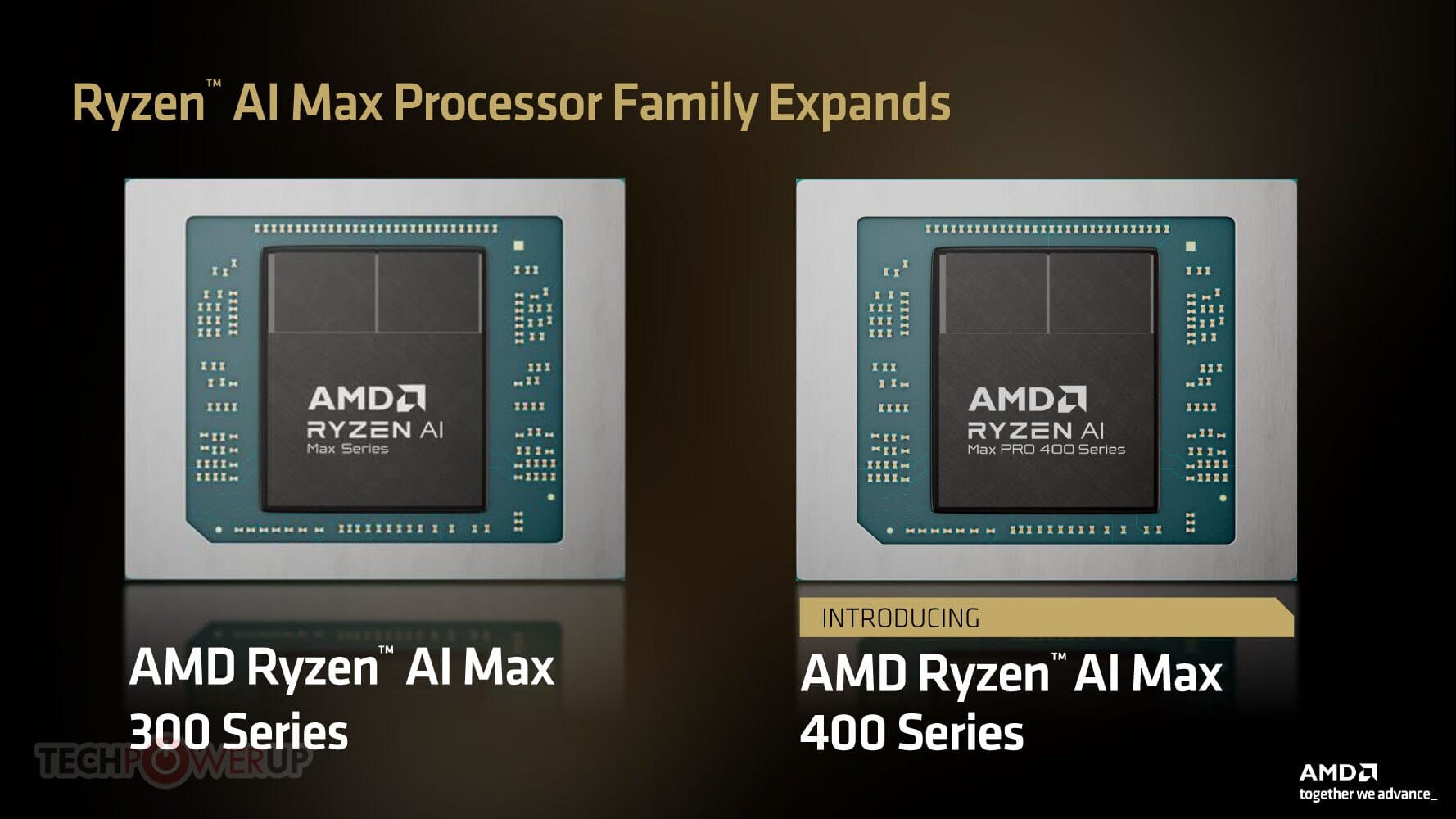 AMD 发布 Ryzen AI Max 400 系列处理器，内存上限提升至 192 GB