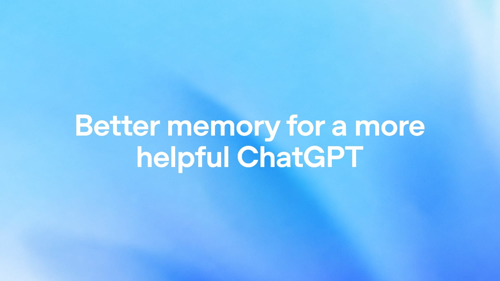 ChatGPT 记忆系统升级：自动学习偏好，不再过时