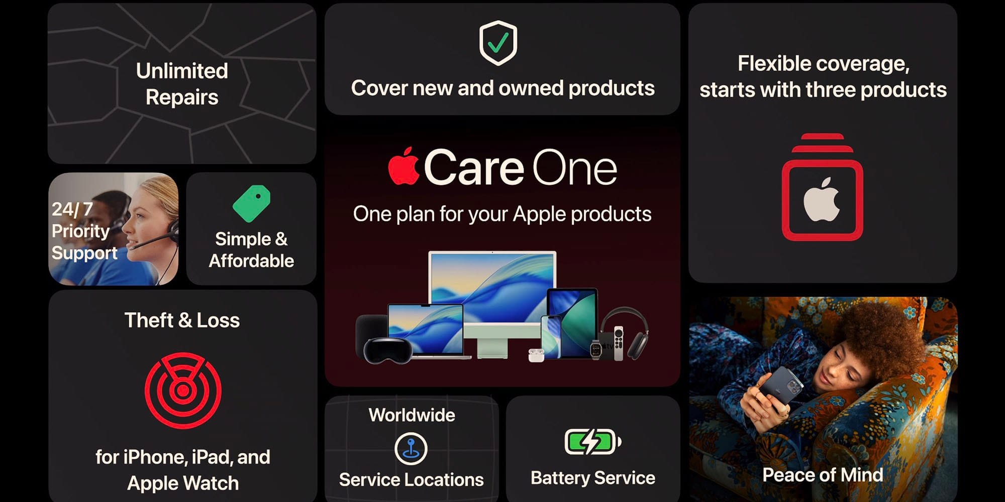 AppleCare One 英国上线 盗抢保障扩至 iPad 与 Apple Watch