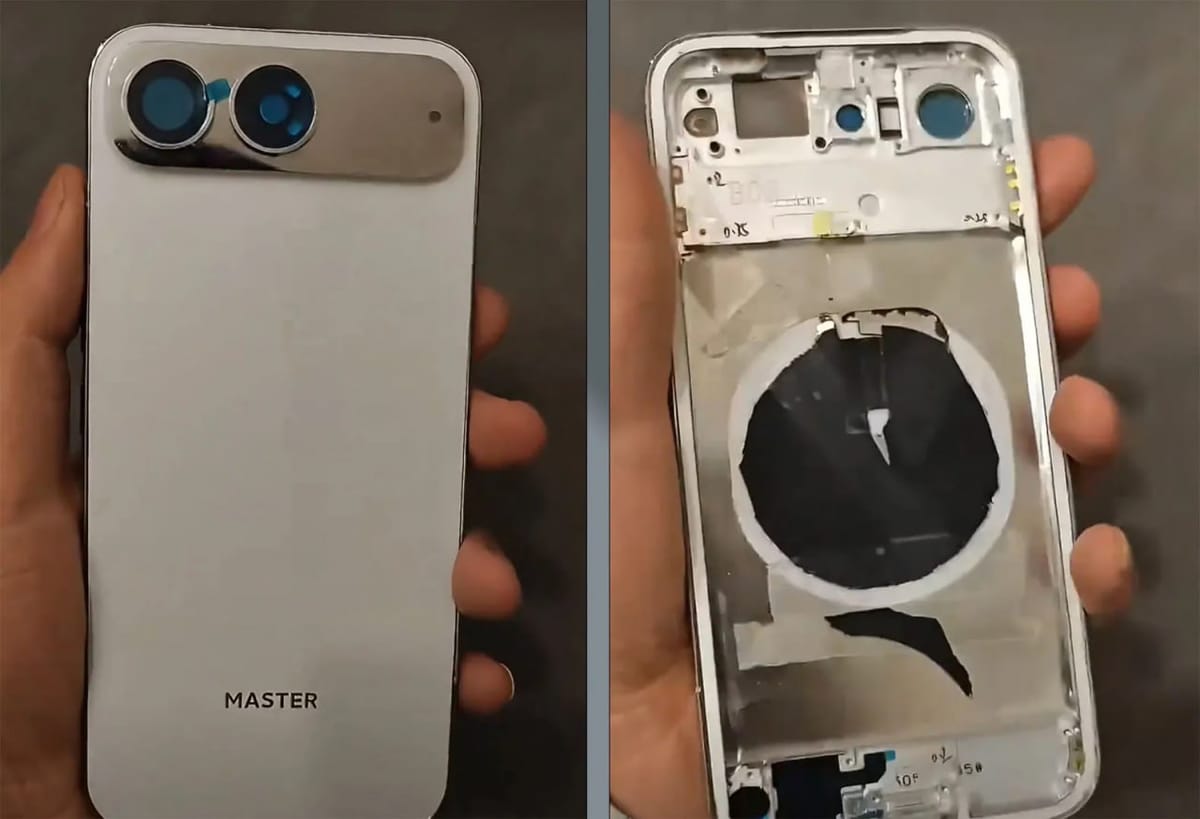 被取消研发的小米17 Air原型机曝光