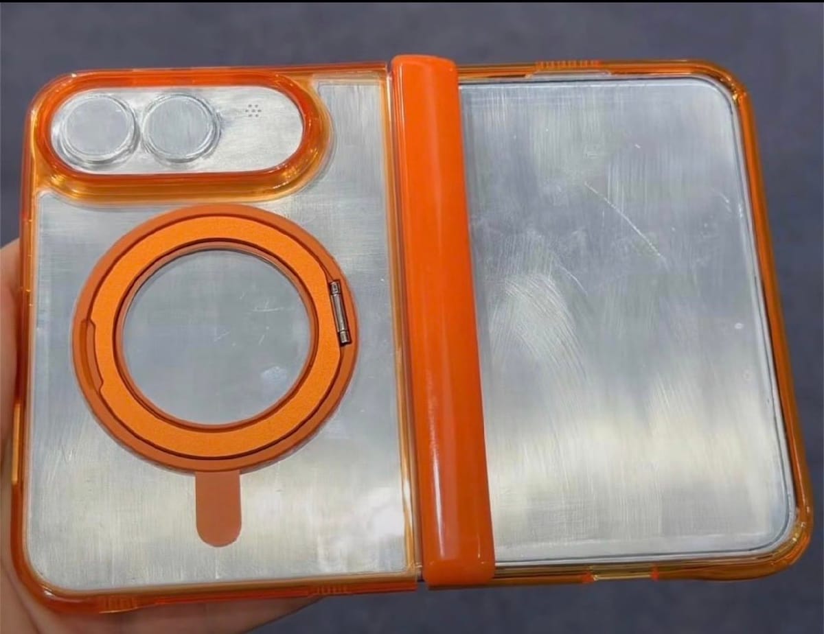 土耳其制造商曝光 iPhone Fold 保护壳模具，显示横置双摄设计