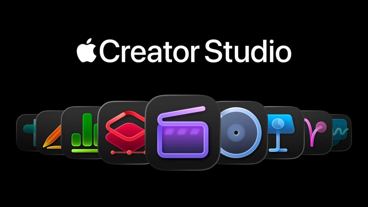 Apple 推出 Creator Studio 创意套装，月费 38 元整合六大专业应用