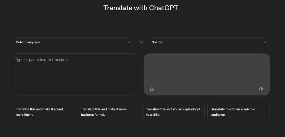 **OpenAI 低调上线 ChatGPT Translate 网页版工具，支持多模态交互与语气调整