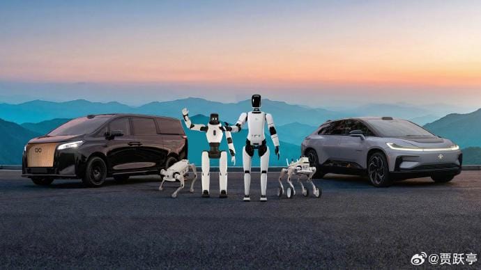 贾跃亭发布首批具身智能机器人，试图重塑公司业务