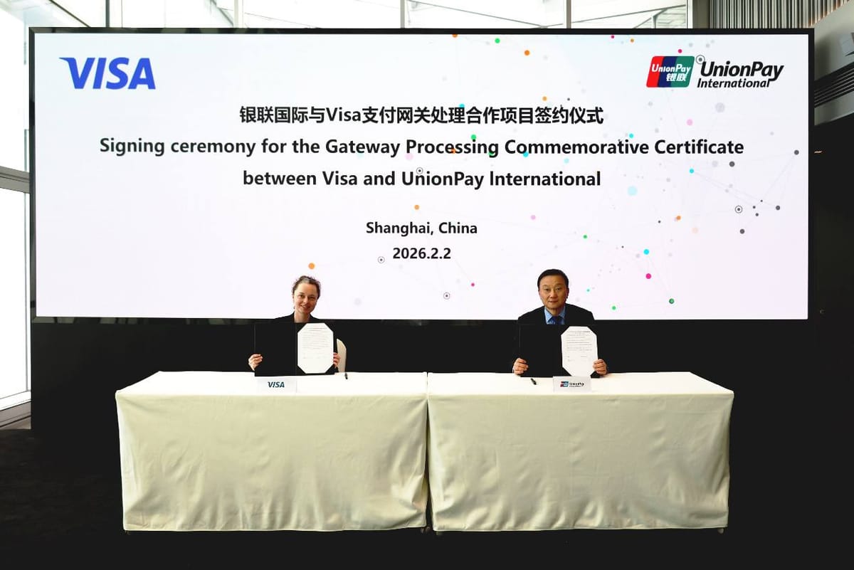 银联国际与 Visa 达成跨境汇款战略合作