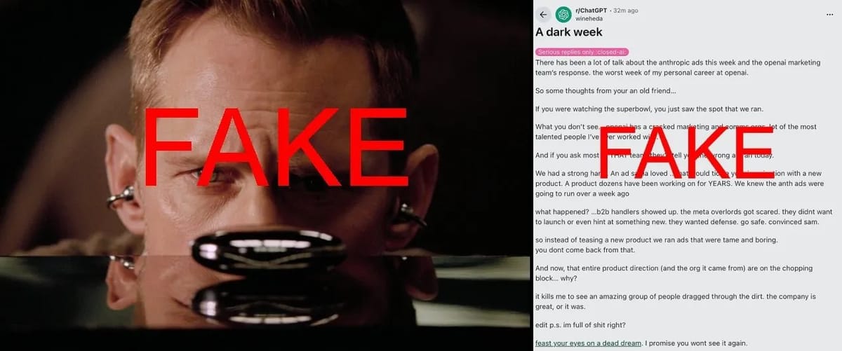 OpenAI 澄清超级碗硬件广告泄露传闻：系蓄意策划的虚假信息