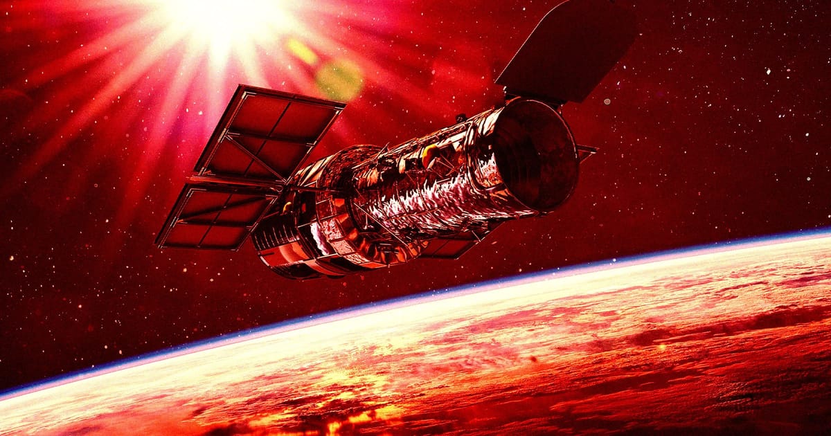 哈勃望远镜高度降至300英里或于2030年前坠毁