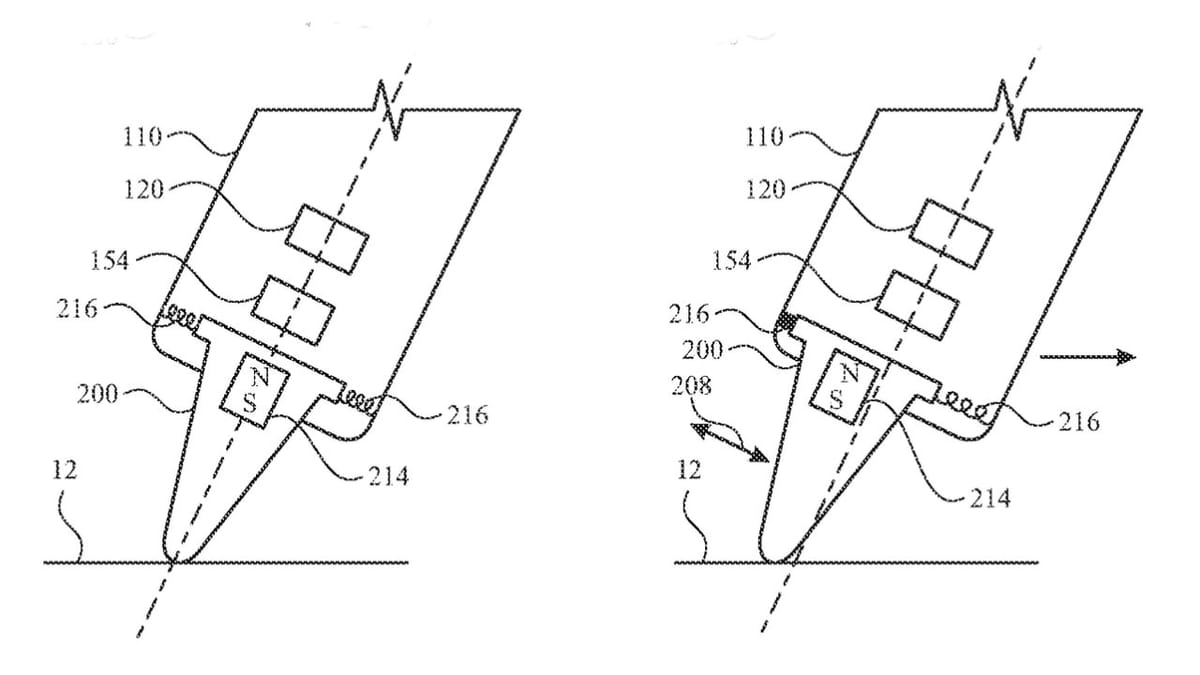 苹果获新专利：Apple Pencil 或可改变物理形态以模拟多种工具手感