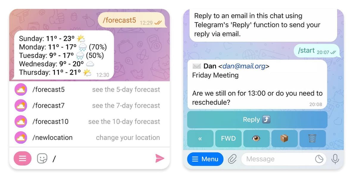 Telegram 开放机器人间通信功能：支持 AI 代理协作与商业工作流集成