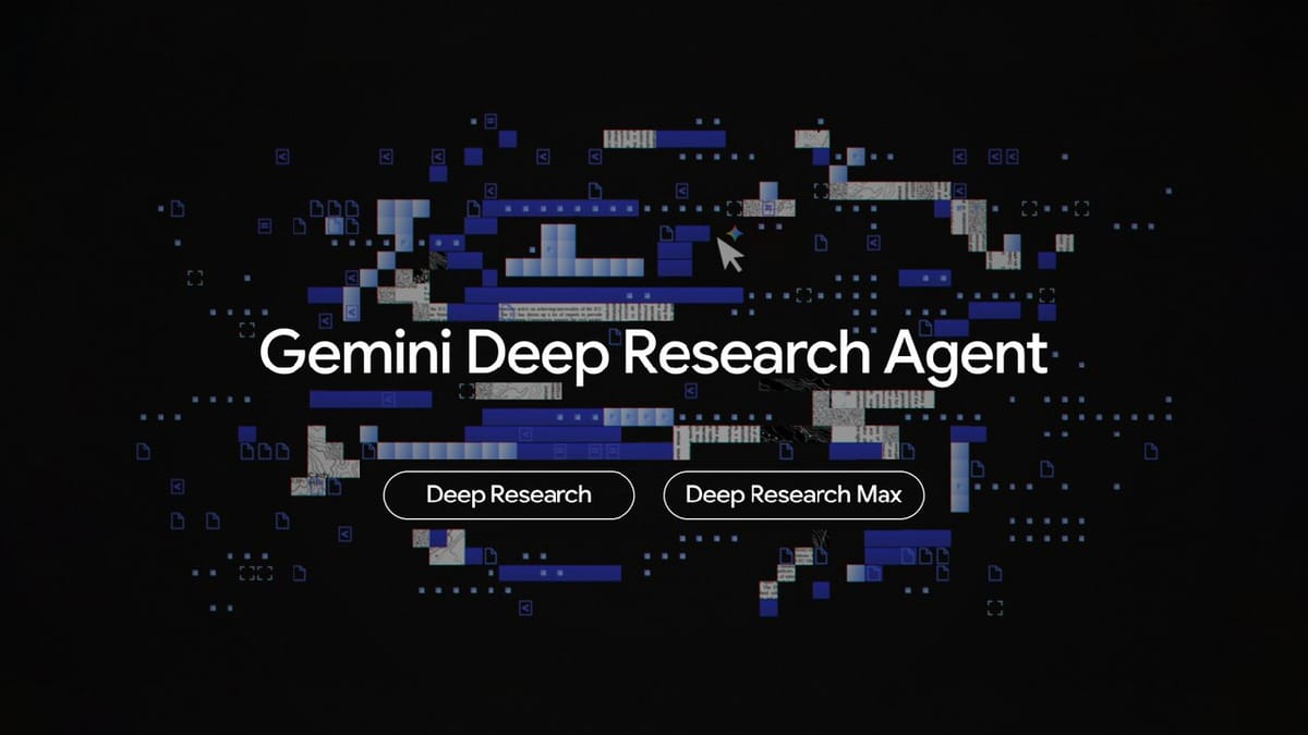 谷歌发布 Gemini 3.1 Pro 深度研究代理，支持私有数据分析与图表生成