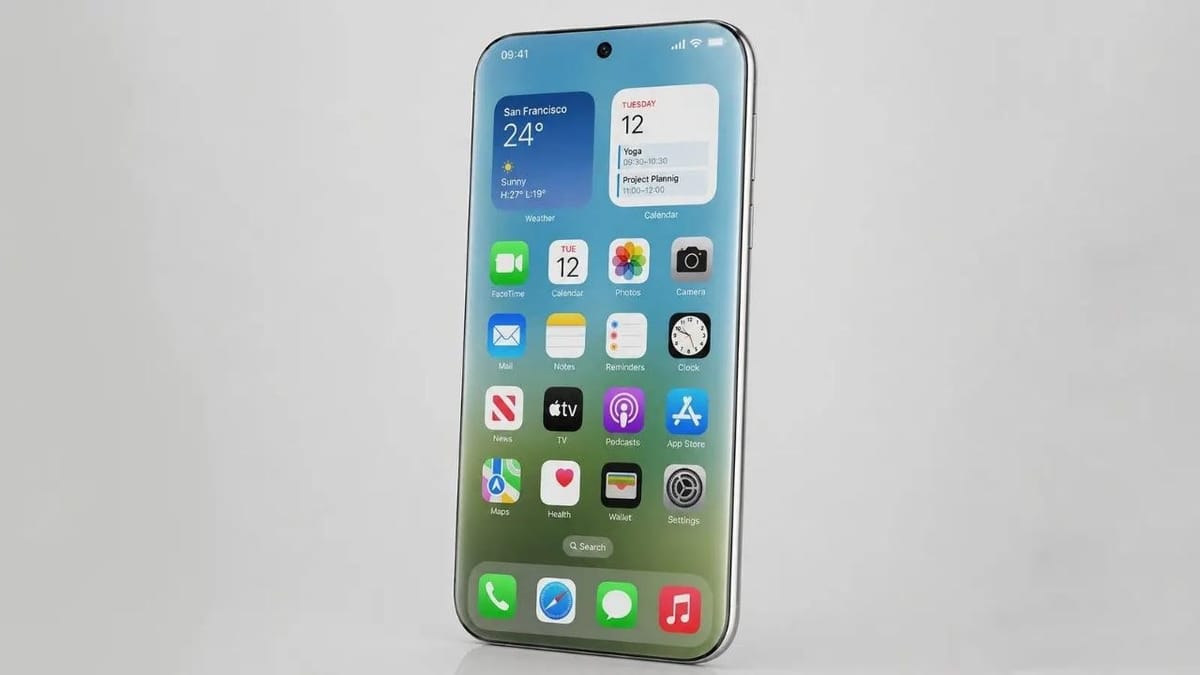 爆料称苹果 2027 年纪念版 iPhone 或采用近乎无边框设计