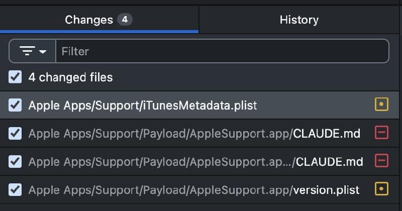 苹果紧急推送 Apple Support 5.13.1 删除 Claude 文件