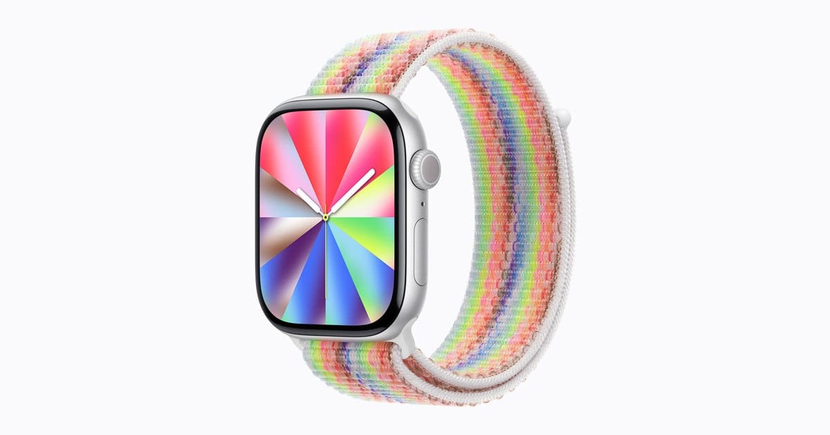 Apple 推出新款彩虹系列表带、表盘及墙纸